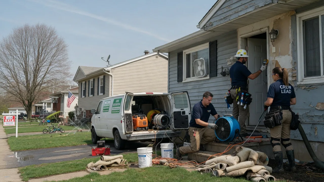 Flood Cleanup in Wainscott, NY near me